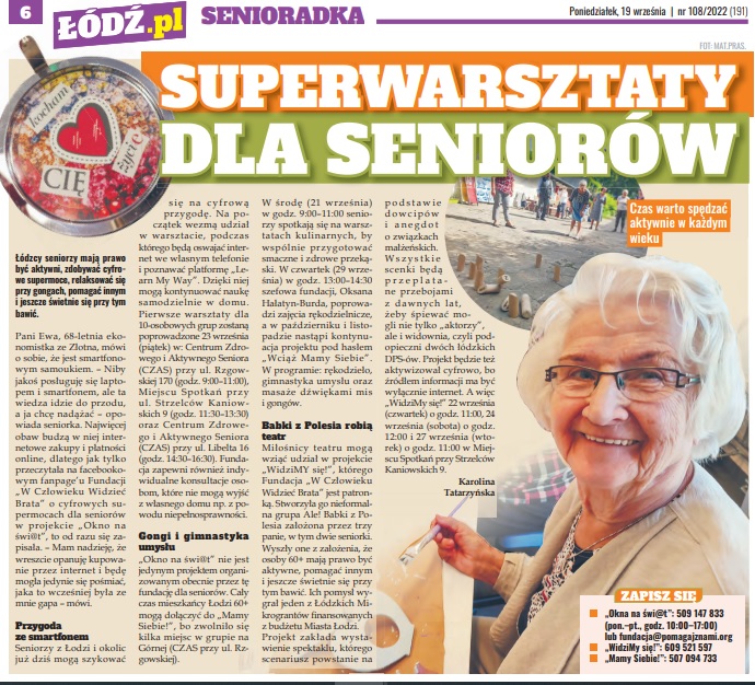 Gazeta seniorzy 3 projekty